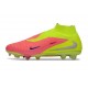 Chaussure Nike Phantom 6 Haute Elite FG Rose Jaune