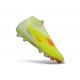 Chaussure Nike Phantom 6 Haute Elite FG Jaune Vert