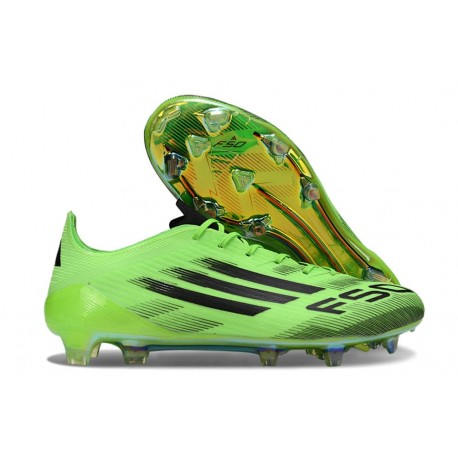 Chaussures adidas F50 Elite FG Vert Noir