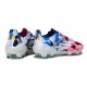 Chaussures adidas F50 Elite FG Blanc Rose Bleu