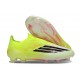 adidas F50 Elite Laceless FG Nouveau Jaune Noir