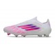 adidas F50 Elite Laceless FG Nouveau Blanc Rose