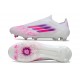 adidas F50 Elite Laceless FG Nouveau Blanc Rose