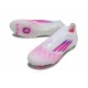 adidas F50 Elite Laceless FG Nouveau Blanc Rose