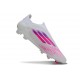 adidas F50 Elite Laceless FG Nouveau Blanc Rose