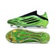 adidas F50 Elite Laceless FG Nouveau Vert Noir