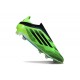 adidas F50 Elite Laceless FG Nouveau Vert Noir