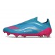 adidas F50 Elite Laceless FG Nouveau Bleu Rose