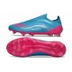adidas F50 Elite Laceless FG Nouveau Bleu Rose