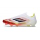 adidas F50 Elite Laceless FG Nouveau Blanc Rouge Jaune