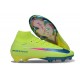Nike Air Zoom Mercurial Superfly X Elite FG Limelight Volt Bleu