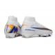 Nike Air Zoom Mercurial Superfly X Elite FG Blanc Or