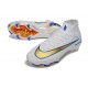 Nike Air Zoom Mercurial Superfly X Elite FG Blanc Or