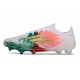 Chaussures adidas F50 Elite FG Rose Vert Or