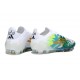 Chaussures adidas F50 Elite FG Blanc Vert Or