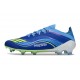 Chaussures adidas F50 Elite FG Equipe Bleu Royal Jaune Solaire Bleu Semi Eclatant
