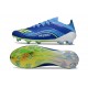 Chaussures adidas F50 Elite FG Equipe Bleu Royal Jaune Solaire Bleu Semi Eclatant