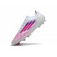 Chaussures adidas F50 Elite FG Blanc Ftwr Rose Lucide