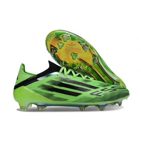Chaussures adidas F50 Elite FG Vert Noir