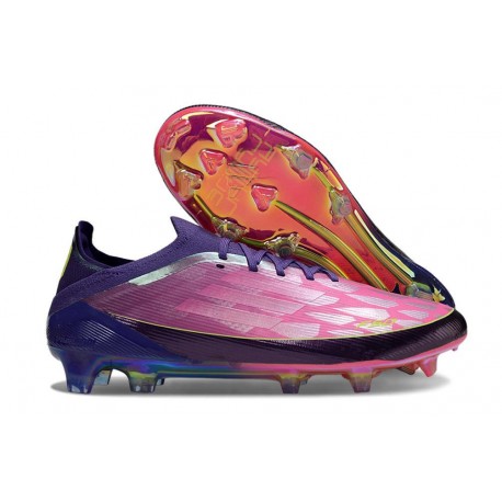 adidas F50 Elite FG Lamine Yamal Violet Unity Blanc Ftwr Citron Lucide