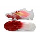 Chaussures adidas F50 Elite FG Blanc Rouge Or