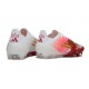 Chaussures adidas F50 Elite FG Blanc Rouge Or