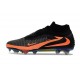 Chaussure Nike Phantom 6 Haute Elite FG Noir Orange