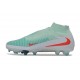 Chaussure Nike Phantom 6 Haute Elite FG Pistachio Frost Rouge