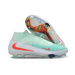 Chaussure Nike Phantom 6 Haute Elite FG Pistachio Frost Rouge