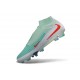 Chaussure Nike Phantom 6 Haute Elite FG Pistachio Frost Rouge