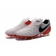Crampons de football Nike Tiempo Legend VI FG Hommes Blanc Rouge Noir