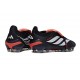 Chaussures adidas Predator 26 Elite FT FG Noir Blanc Rouge