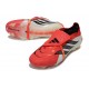 Chaussures adidas Predator 26 Elite FT FG Rouge Lucide Noir Blanc Ftwr