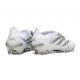 Chaussures adidas Predator 26 Elite FT FG Blanc Argent