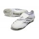 Chaussures adidas Predator 26 Elite FT FG Blanc Argent