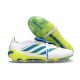 Chaussures adidas Predator 26 Elite FT FG Blanc Bleu Jaune