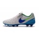 Crampons de football Nike Tiempo Legend VI FG Hommes Blanc Bleu Vert