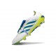 Chaussures adidas Predator 26 Elite FT FG Blanc Bleu Jaune