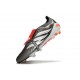 adidas Predator 26 Elite FT FG Fer Mét. Blanc Ftwr Rouge Lucide