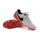 Crampons de football Nike Tiempo Legend VI FG Hommes Blanc Rouge Noir