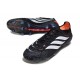 adidas Predator 26 Elite FG Nouveau Noir Blanc Rouge