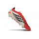 adidas Predator 26 Elite FG Nouveau Rouge Lucide Noir Blanc Ftwr