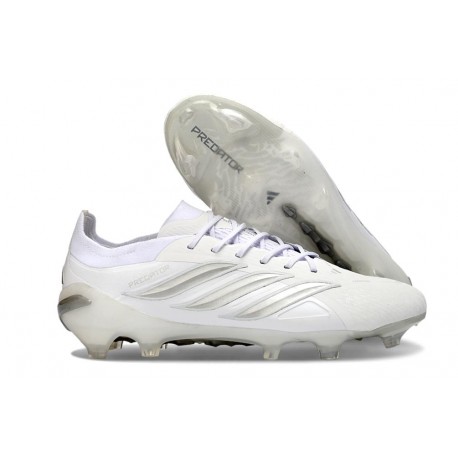 adidas Predator 26 Elite FG Nouveau Blanc