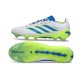 adidas Predator 26 Elite FG Nouveau Blanc Bleu