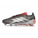 adidas Predator 26 Elite FG Nouveau Fer Mét. Blanc Ftwr Rouge Lucide