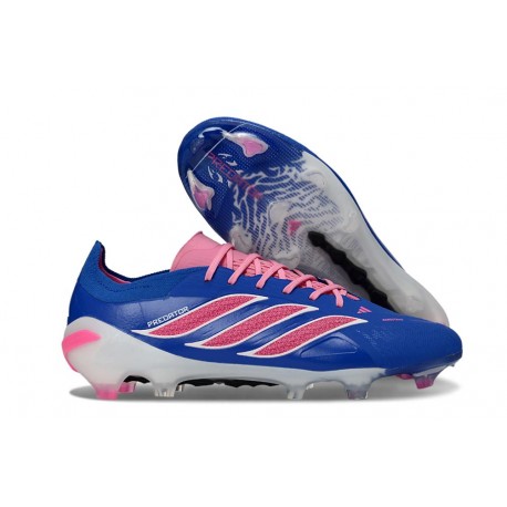 adidas Predator 26 Elite FG Nouveau Bleu Rose