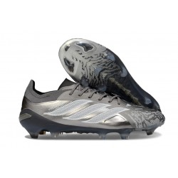 adidas Predator 26 Elite FG Nouveau Gris Argent