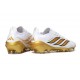 adidas Predator 26 Elite FG Nouveau Blanc Or