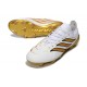 adidas Predator 26 Elite FG Nouveau Blanc Or