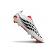 adidas Predator 26 Elite FG Nouveau Blanc Noir Rouge